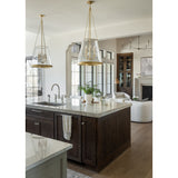 Reese 18" Pendant Soft Brass | ready to ship!