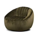 Audie Surrey Olive Swivel Chair | ready to ship!