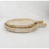 Paulownia Wood Set of 2 Trays with Handle