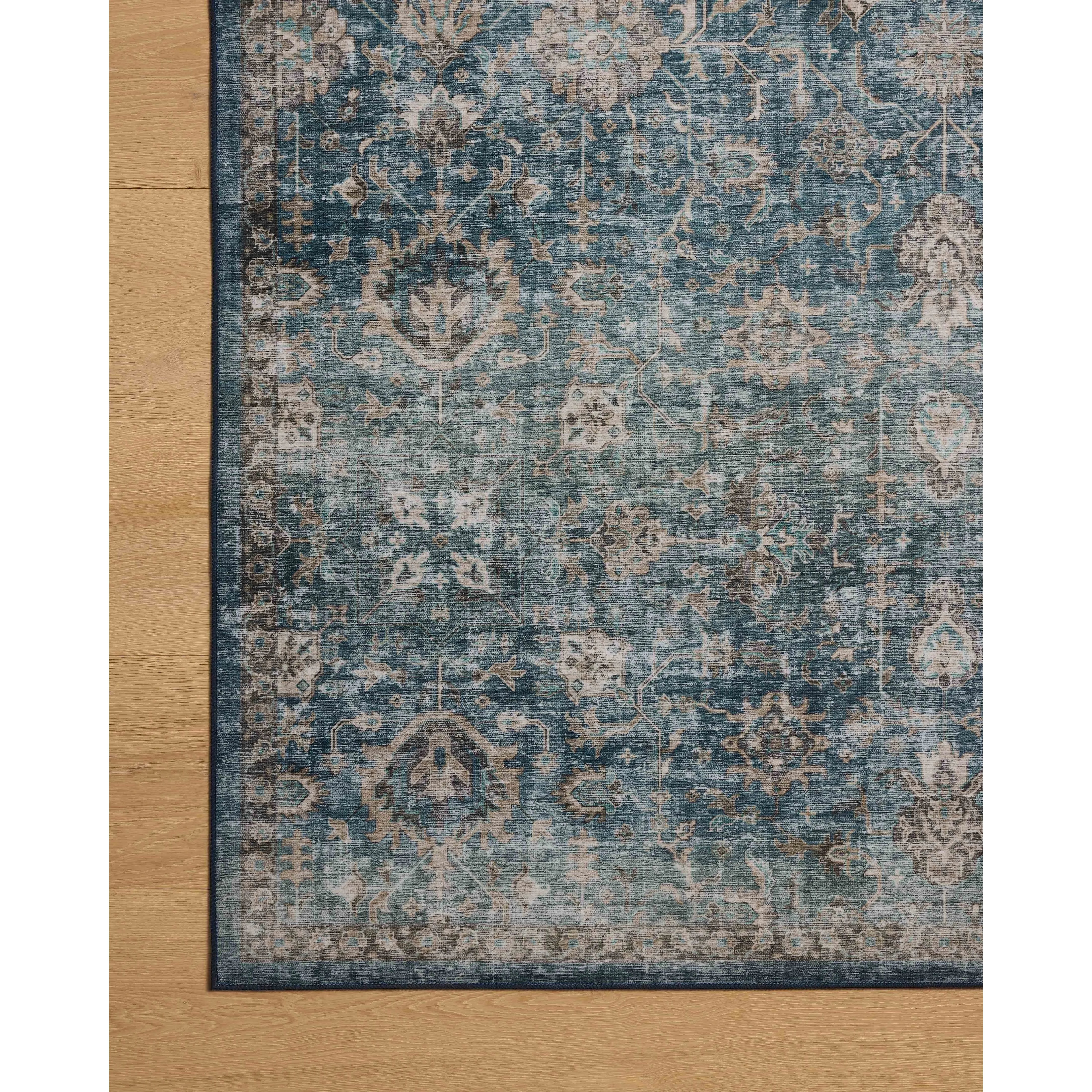 The Anniston Collection is a washable rug with traditional motifs in beautifully saturated and distressed tones. This durable area rug is power-loomed of polyester in China and designed for the busiest rooms of the home—living rooms, bedrooms, kitchens, hallways, and more. Amethyst Home provides interior design, new home construction design consulting, vintage area rugs, and lighting in the Winter Garden metro area.