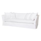 Seda White Linen Slipcovered Sofa | shipping 4/15/2025