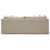 Millie Flax Linen Slipcovered Sofa | shipping 11/25/2024