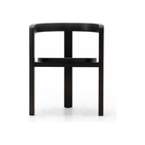 Rowan Ebonized Ash Dining Chair with Recessed Casters | shipping 1/22/2025