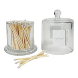 Glass Jar with Lid & 120 Wooden Matches