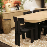 Arteaga Black Dining Chair | ready to ship!