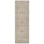 Featuring soft motifs in a carefully curated color palate of beige, ivory, and hints of black, the Hathaway Beige / Multi area rug captures the essence of one-of-a-kind vintage or antique area rug. This rug is ideal for high traffic areas such as living rooms, dining rooms, kitchens, hallways, and entryways.