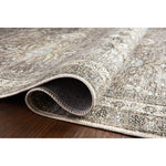 Perfect for families with kids and pets and very easy to clean and maintain. Comes in area, cute kitchen and hallway runners sizes. The rug has an intricate pattern and warms up the room with tones of green, brown, ivory, and hints of blue. The Layla Antique / Moss rug from Loloi captures the spirit of old-world rugs.