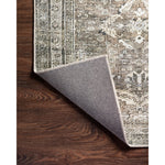 Perfect for families with kids and pets and very easy to clean and maintain. Comes in area, cute kitchen and hallway runners sizes. The rug has an intricate pattern and warms up the room with tones of green, brown, ivory, and hints of blue. The Layla Antique / Moss rug from Loloi captures the spirit of old-world rugs.